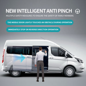 Ford power middle door